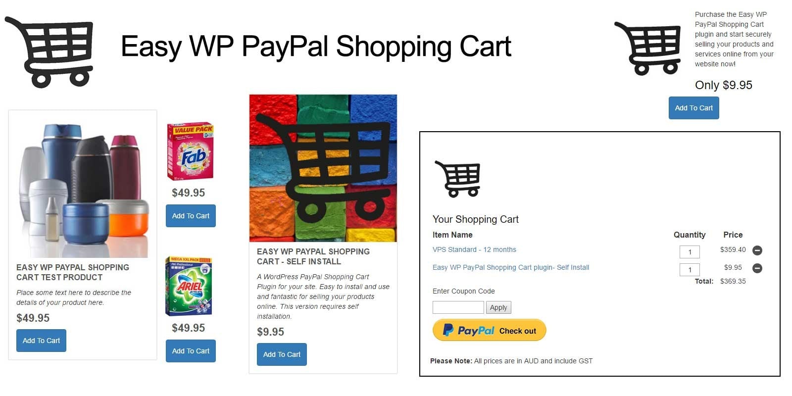 Shopping cart software is the best option among other ecommerce website technology if you already have a website and want to add a product catalog and process payments